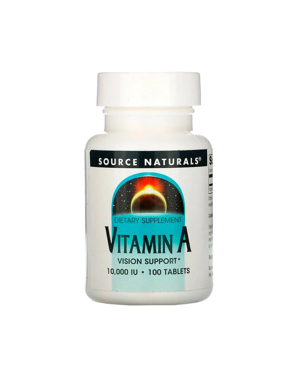 Витамин А 10000 МЕ | 100 таб Source Naturals 20201380