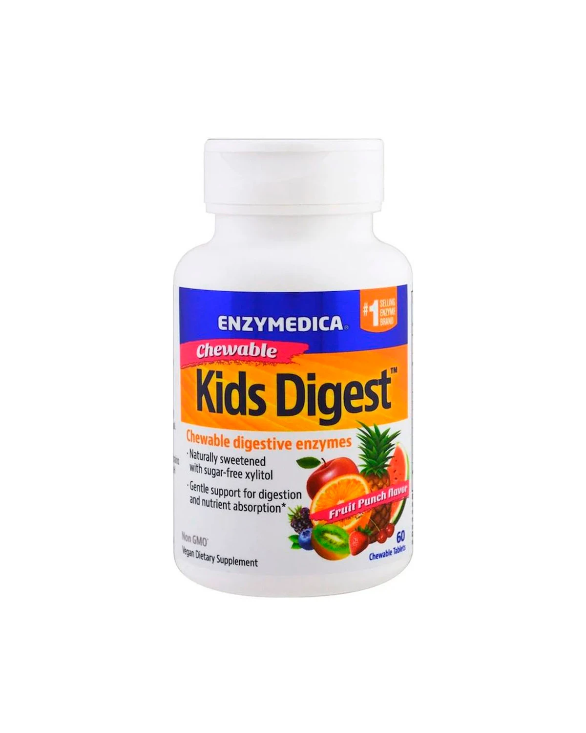 Пищеварительные ферменты для детей | 60 жев таб Enzymedica