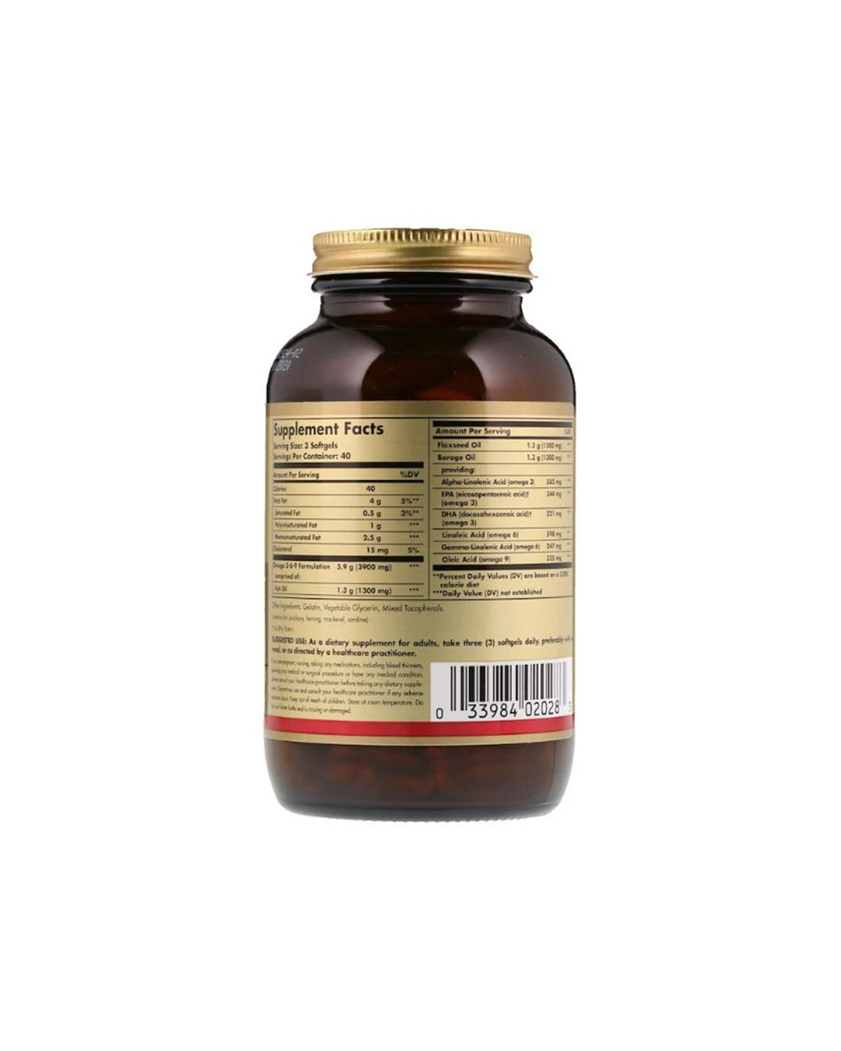 Омега 3-6-9 1300 мг | 60 кап Solgar