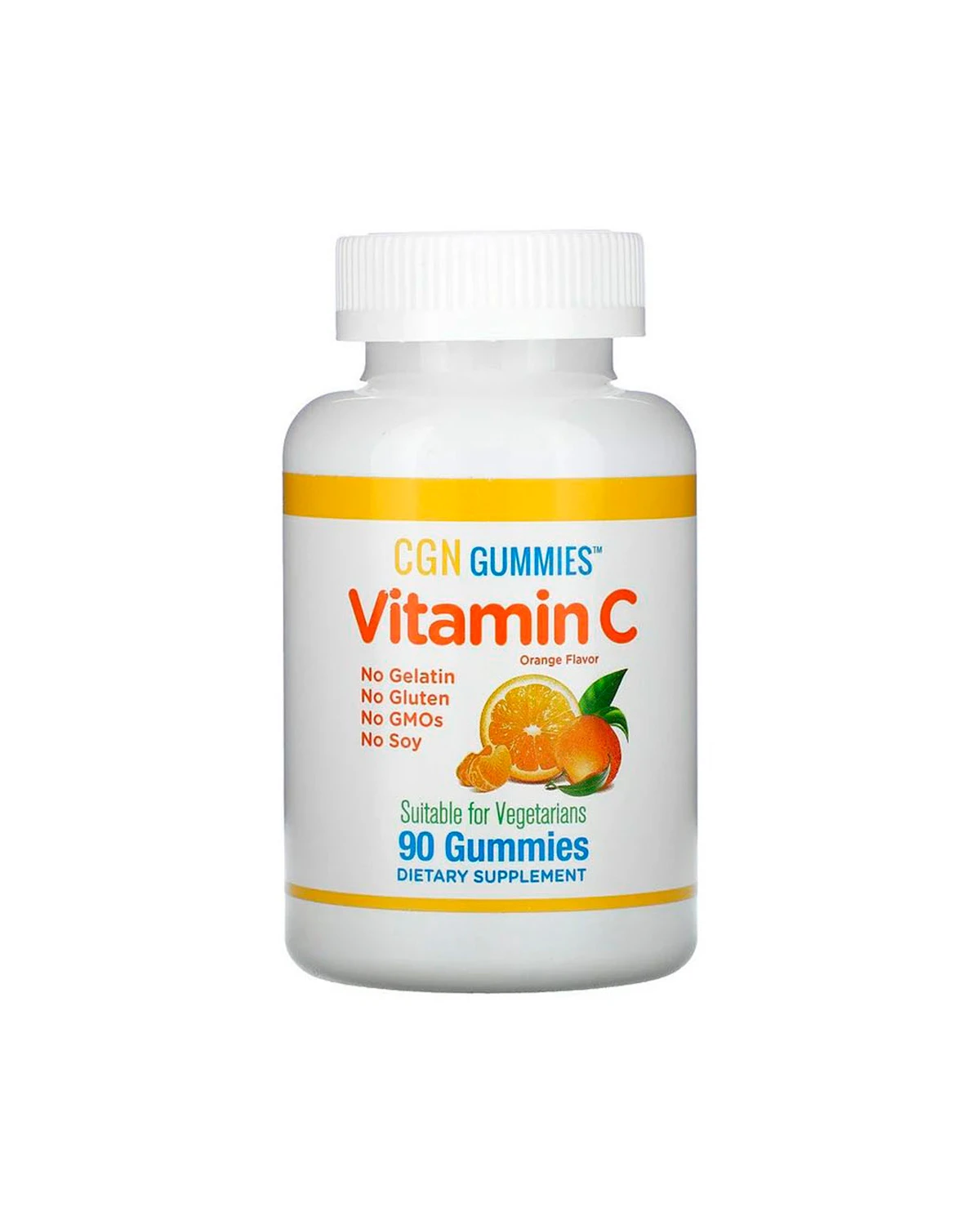 Витамин С апельсиновый вкус | 90 жев таб California Gold Nutrition 20201668