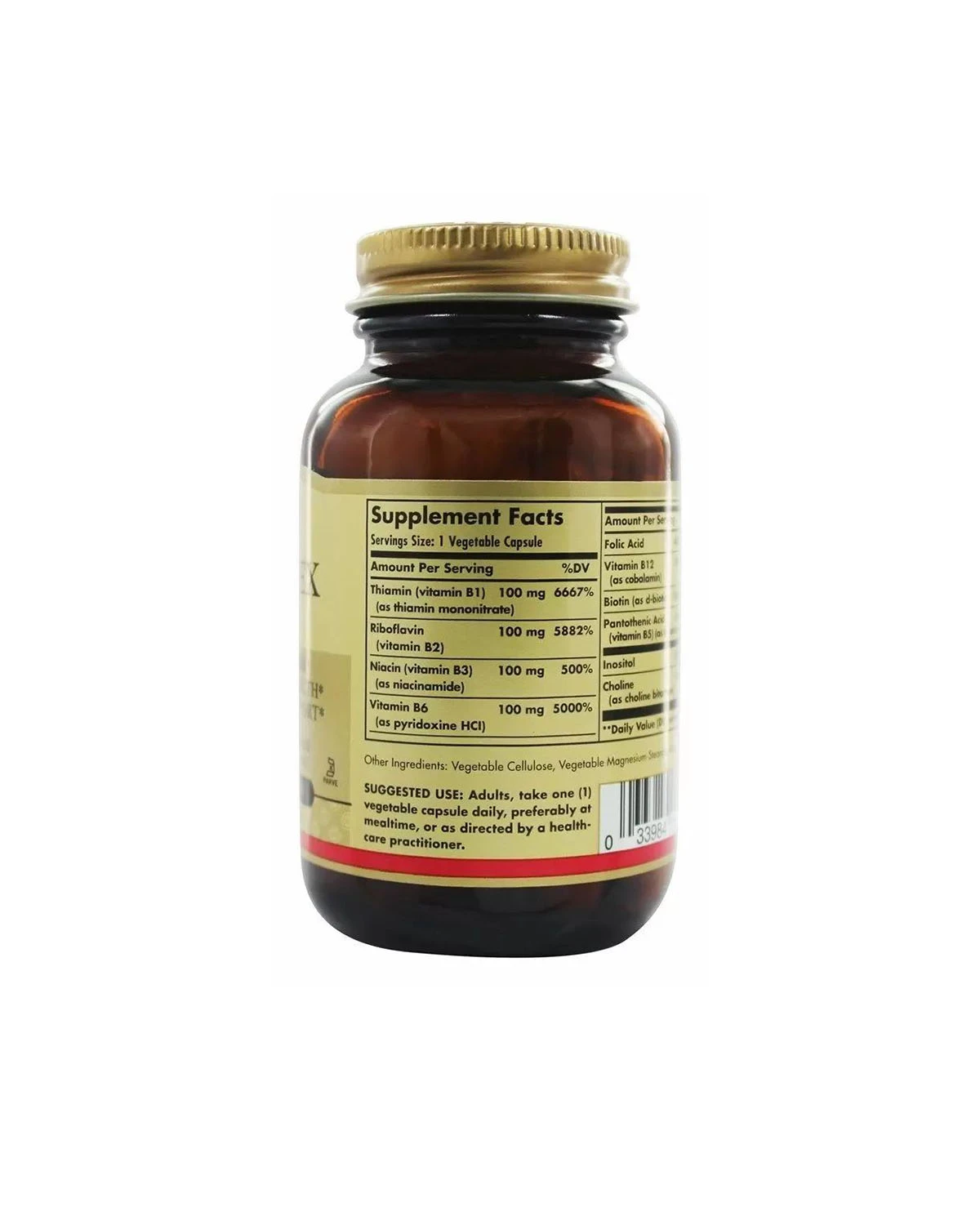 Комплекс витаминов B | 50 кап Solgar