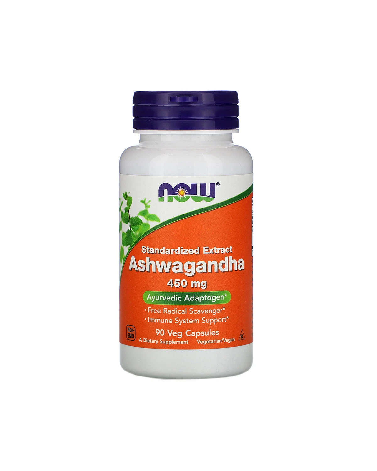 Ашваганда экстракт 450 мг | 90 кап Now Foods 20201793