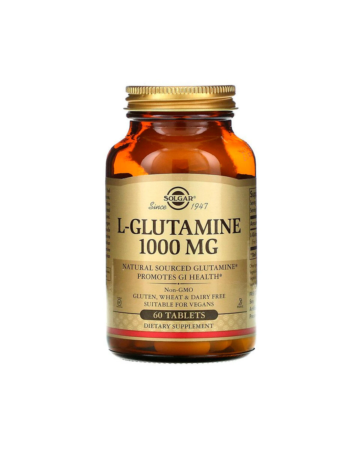 L-глутамін 1000 мг | 60 таб Solgar 20201868