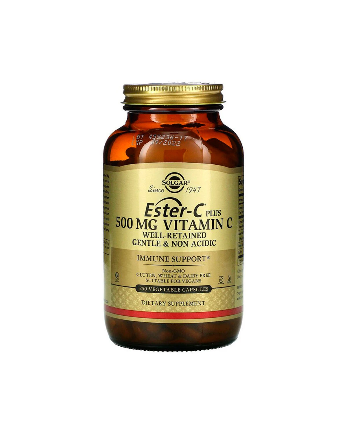 Витамин C 500 мг | 250 кап Solgar 20201891