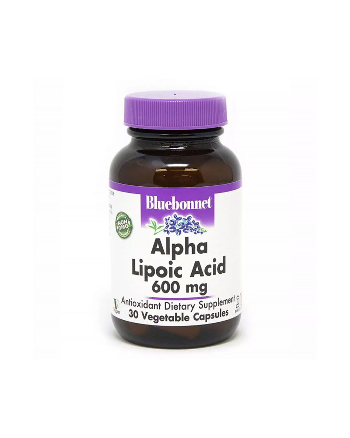 Альфа-липоевая кислота 600 мг | 30 кап Bluebonnet Nutrition
