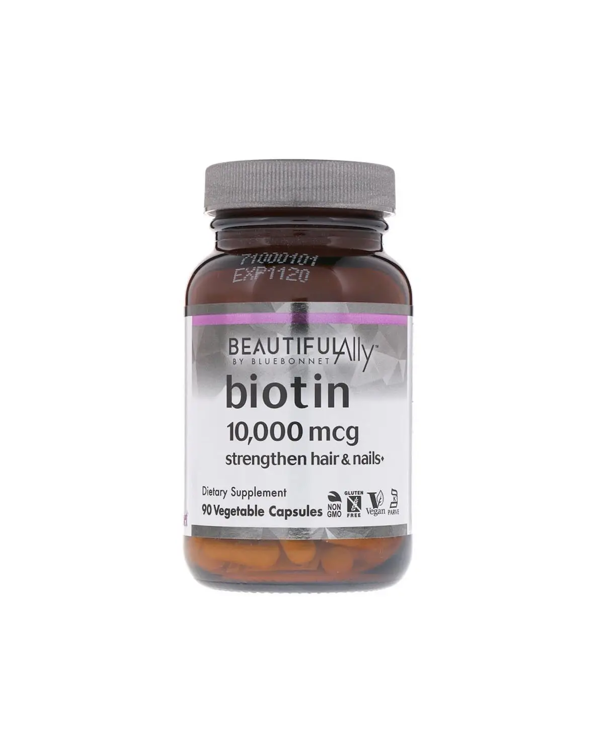 Биотин 10 000 мкг - 90 кап Bluebonnet Nutrition 20202019