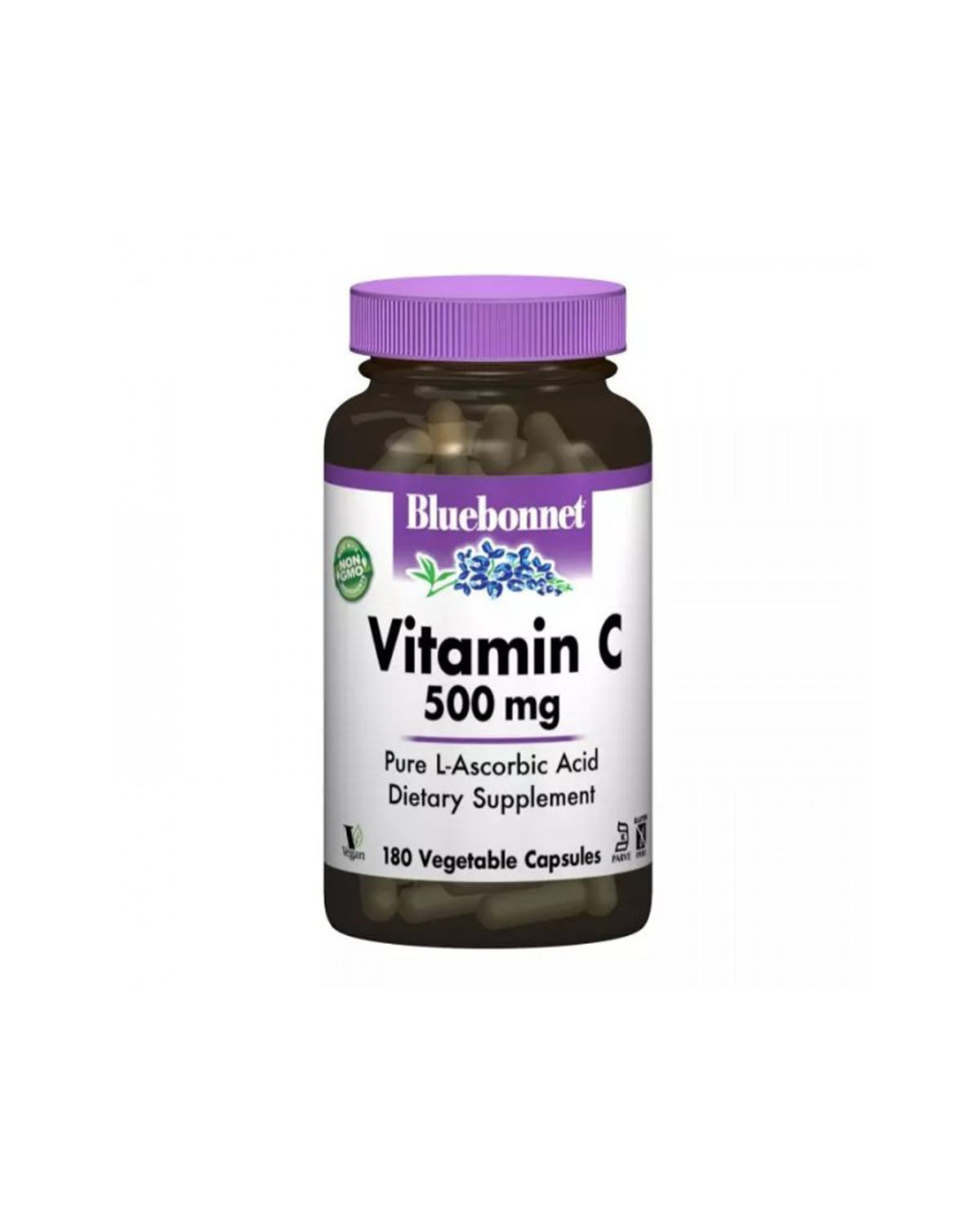 Витамин С 500 мг | 180 кап Bluebonnet Nutrition