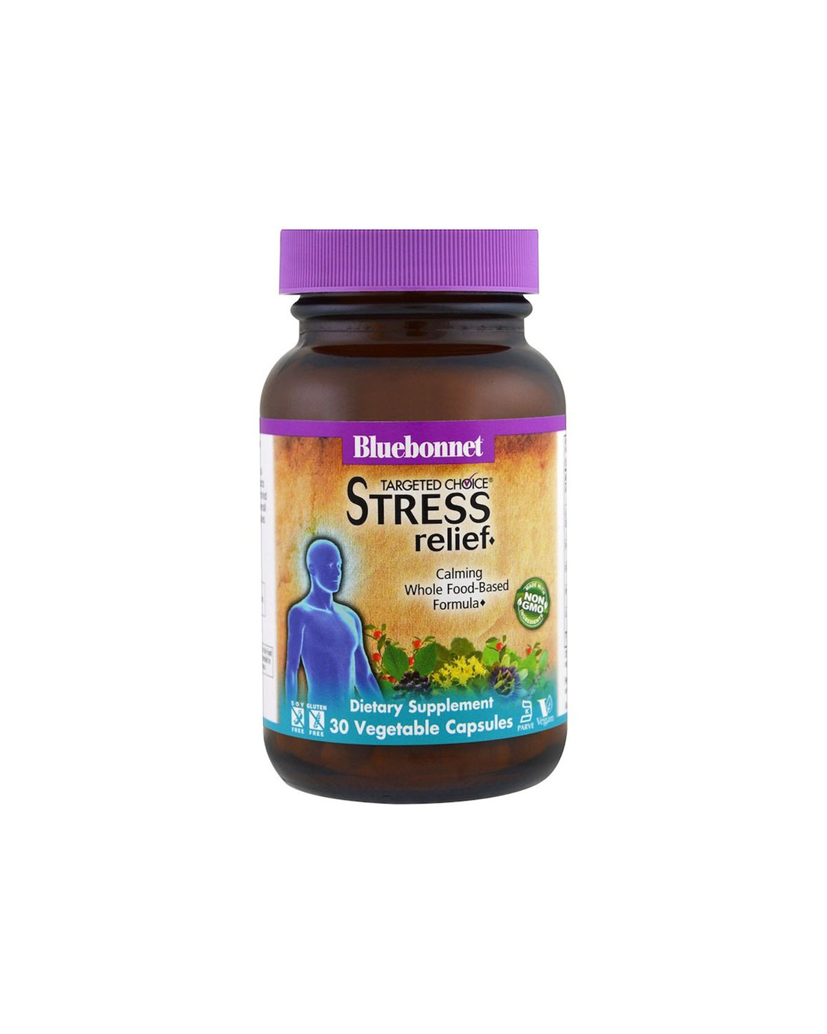 Комплекс для снятие стресса | 30 кап Bluebonnet Nutrition