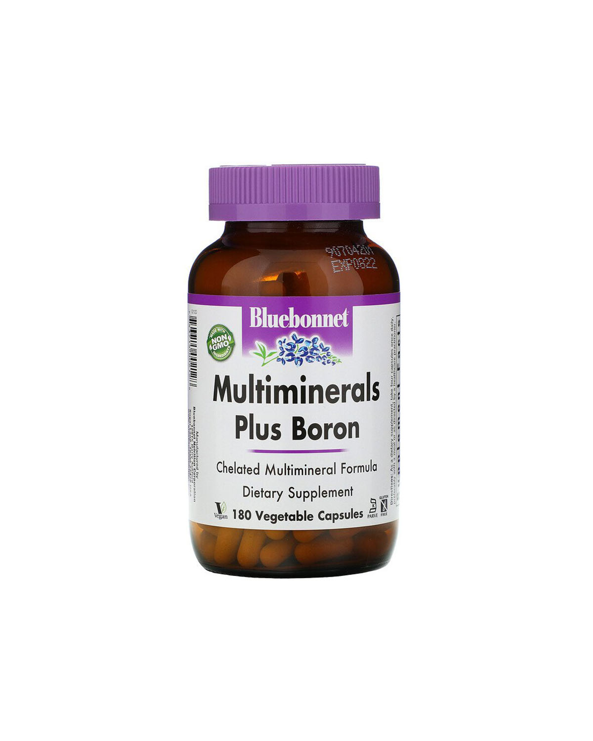 Мультиминералы + бор | 180 кап Bluebonnet Nutrition