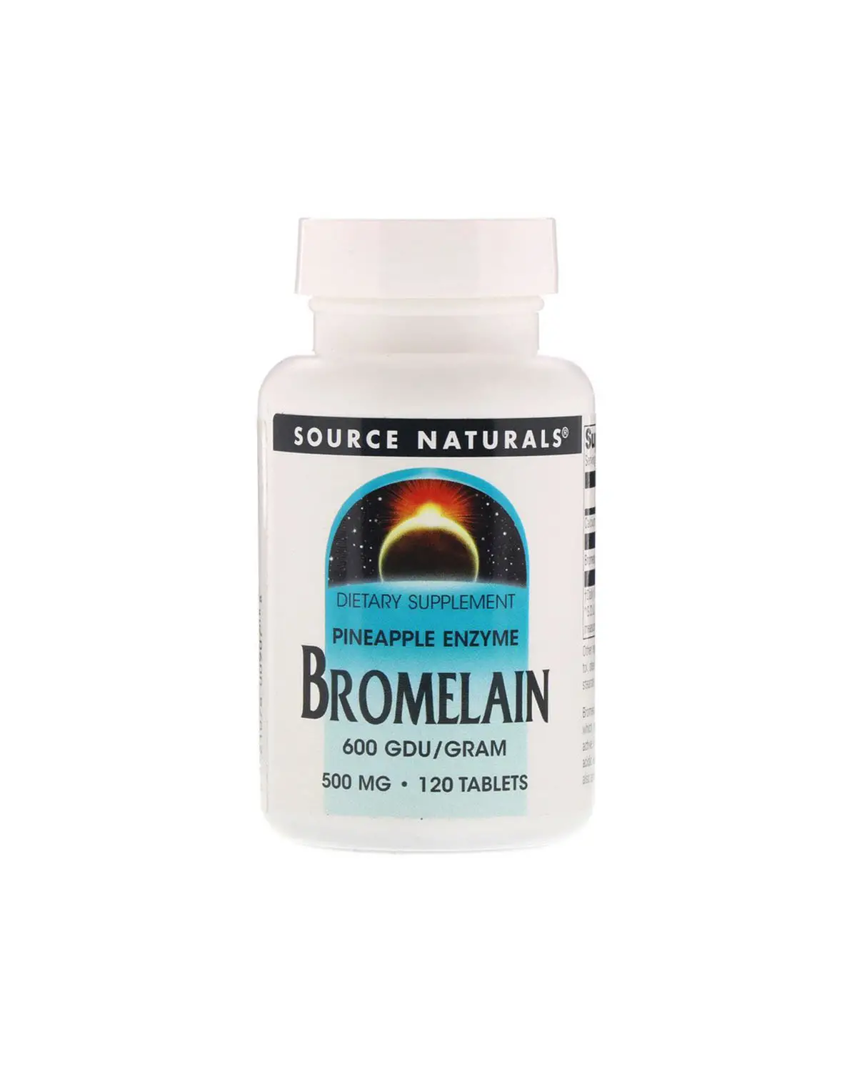 Бромелайн 600 GDU/г 500 мг | 120 таб Source Naturals 20202347