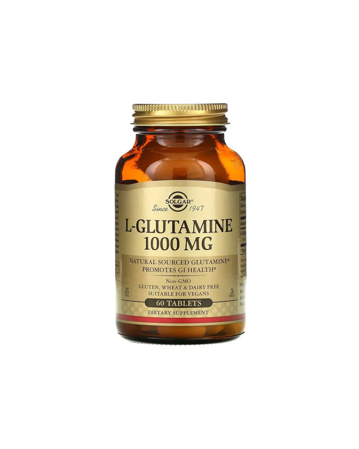 L-глутамин 1000 мг | 60 таб Solgar 20202389