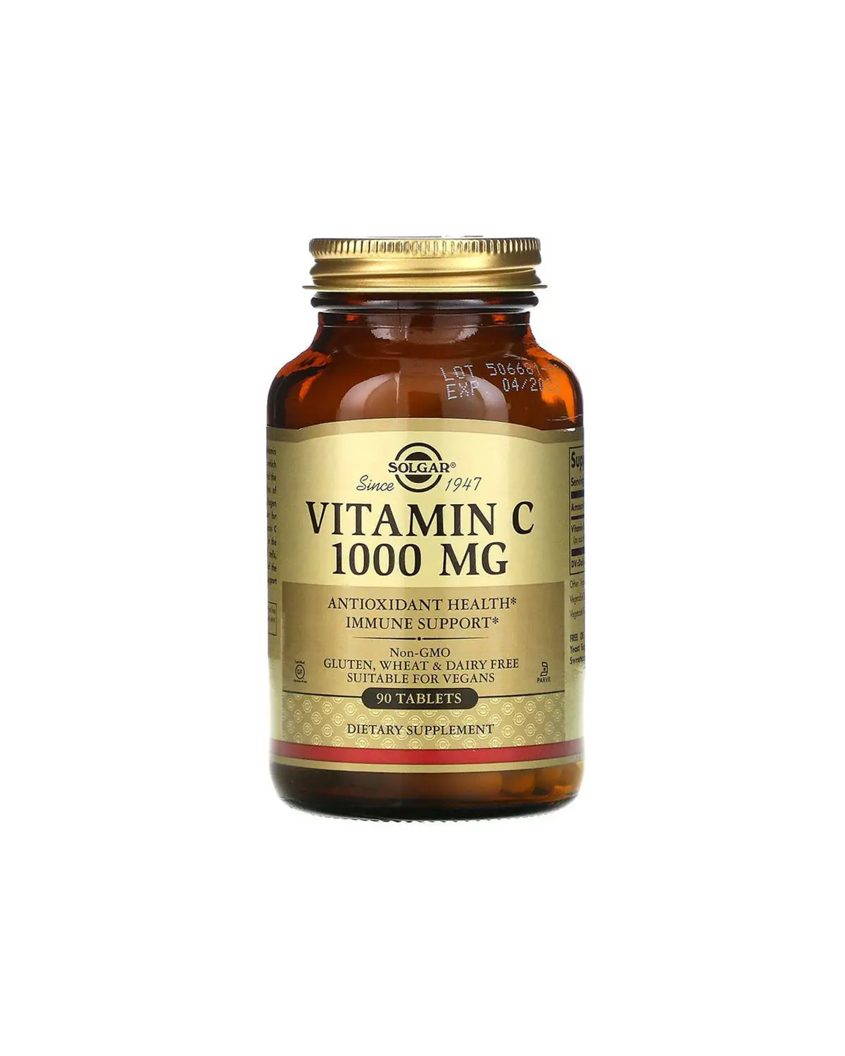 Вітамін C 1000 мг | 90 таб Solgar 20202413