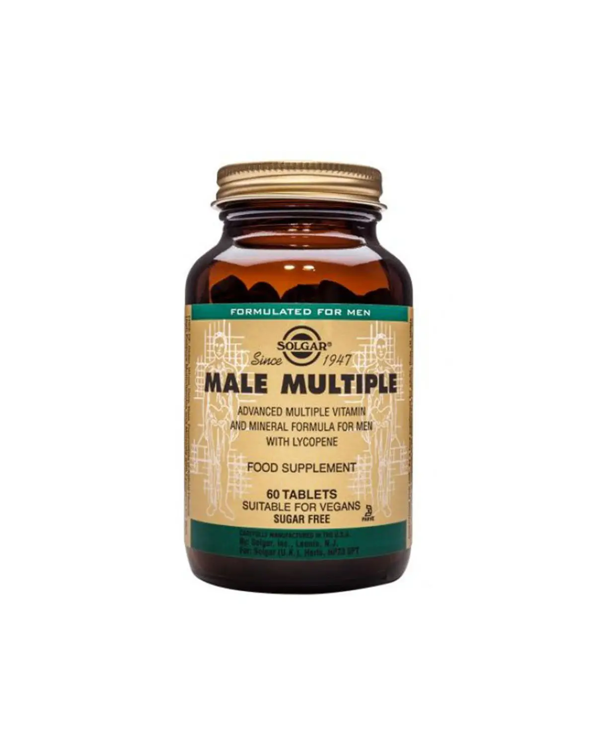 Мультивитамины для мужчин | 60 таб Solgar 20202443