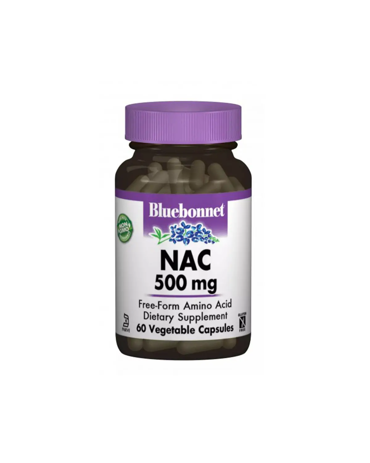 NAC (N-Ацетил-L-Цистеин) 500 мг | 60 кап Bluebonnet Nutrition 20202536