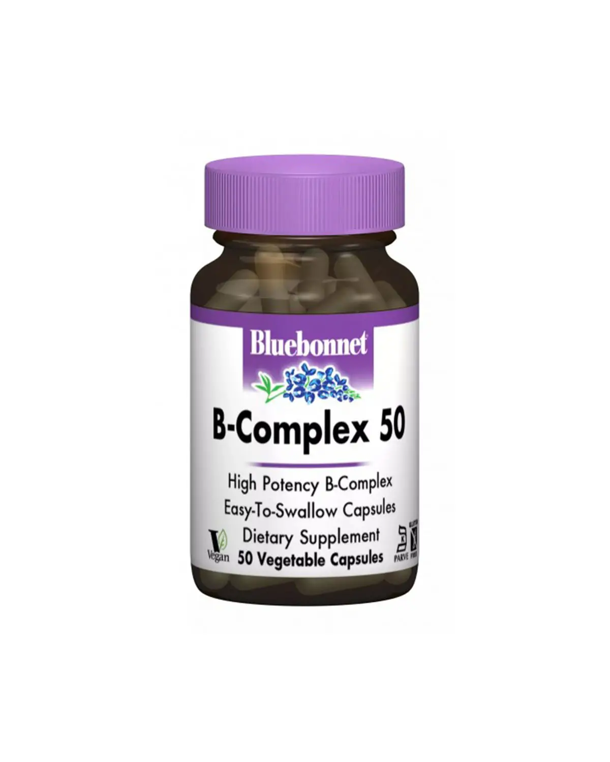 Комплекс витаминов В | 50 кап Bluebonnet Nutrition 20202567