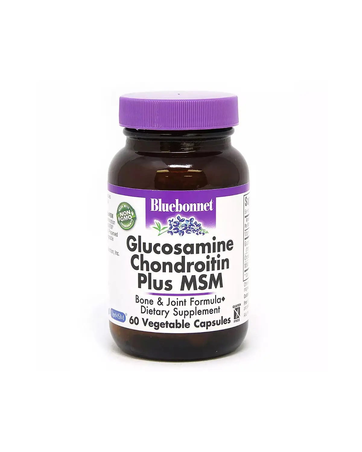 Глюкозамин и хондроитин + МСМ | 60 кап Bluebonnet Nutrition 20202570