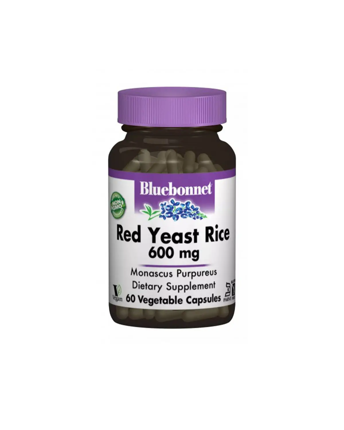 Красный дрожжевой рис 600 мг | 60 кап Bluebonnet Nutrition 20202598