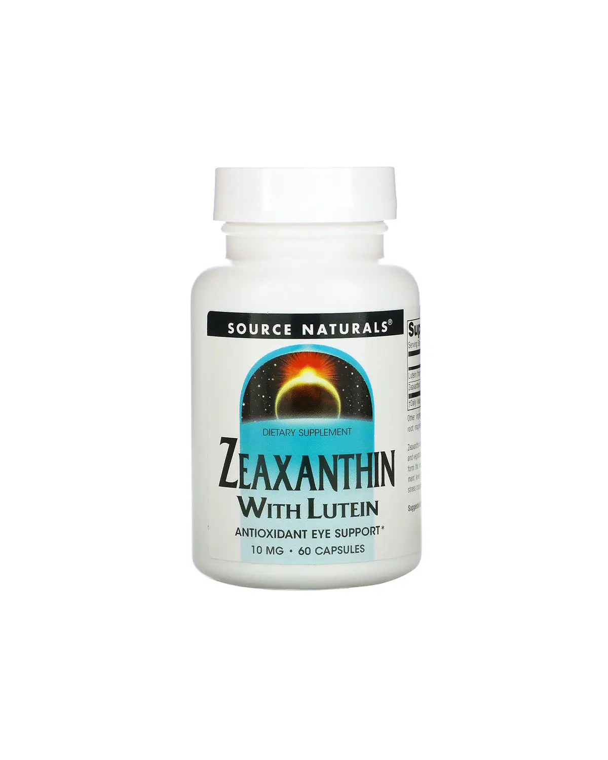Зеаксантин с лютеином 10 мг | 60 кап Source Naturals 20202681