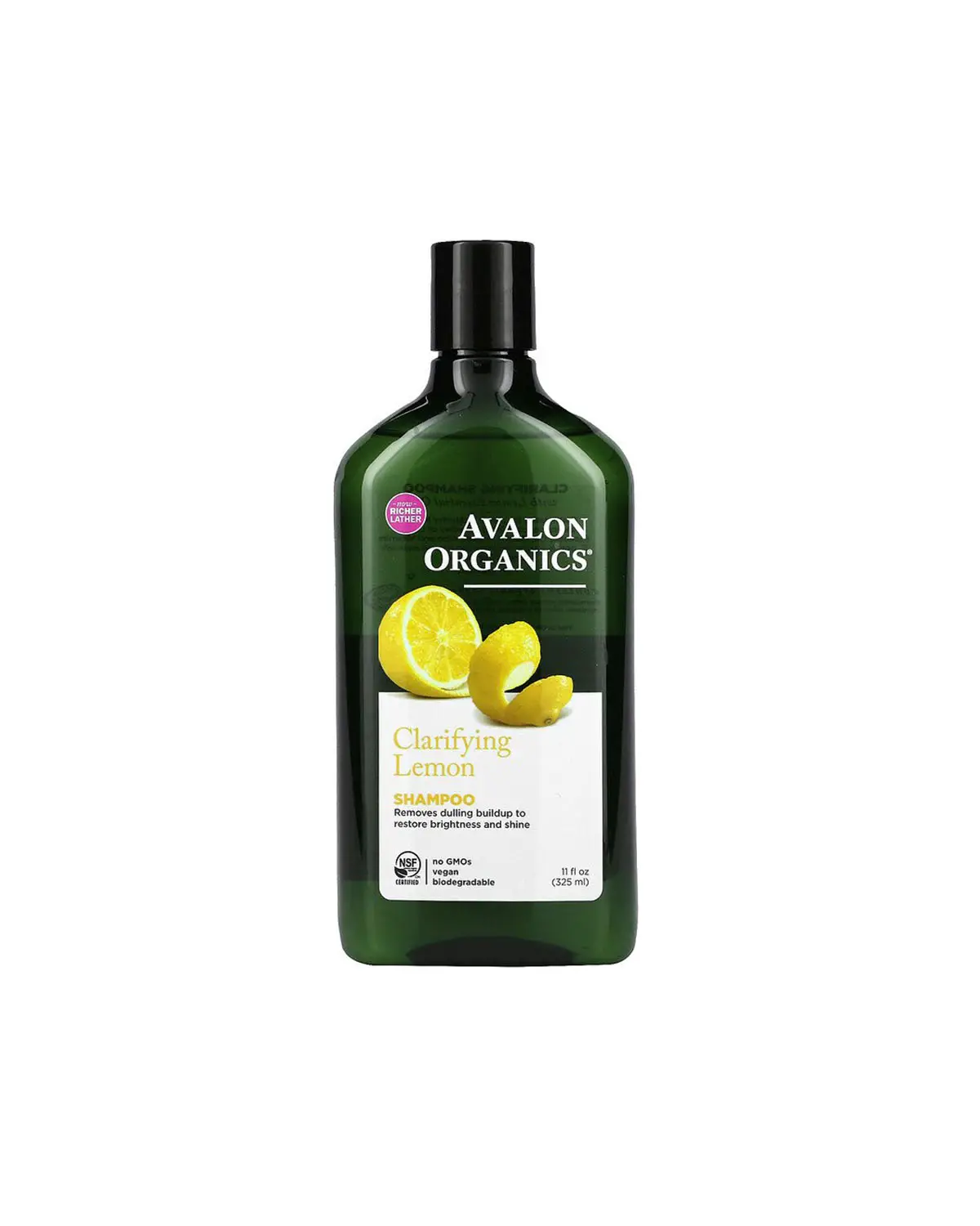 Шампунь для волос лимон | 325 мл Avalon Organics 20202742