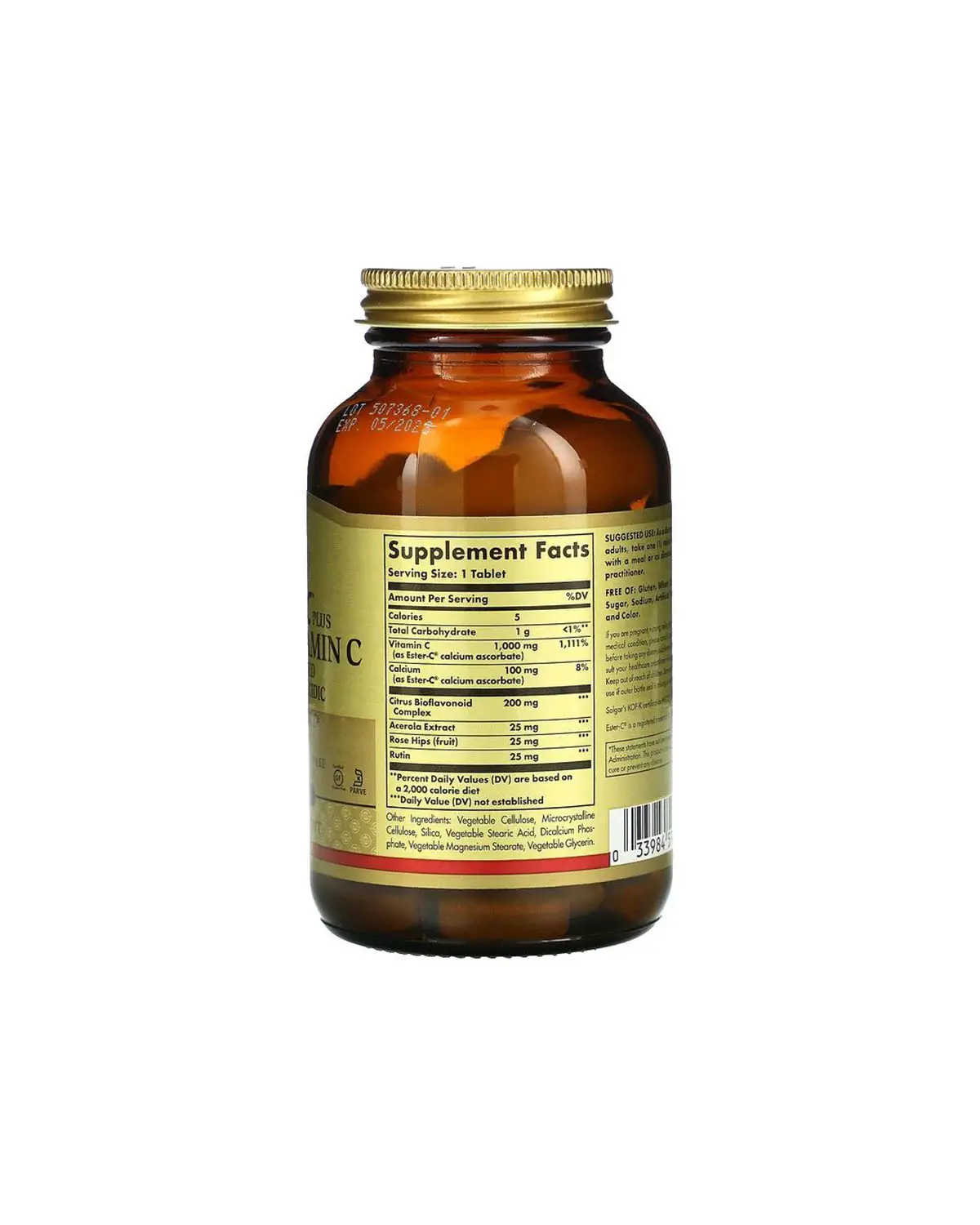 Витамин C 1000 мг | 60 таб Solgar