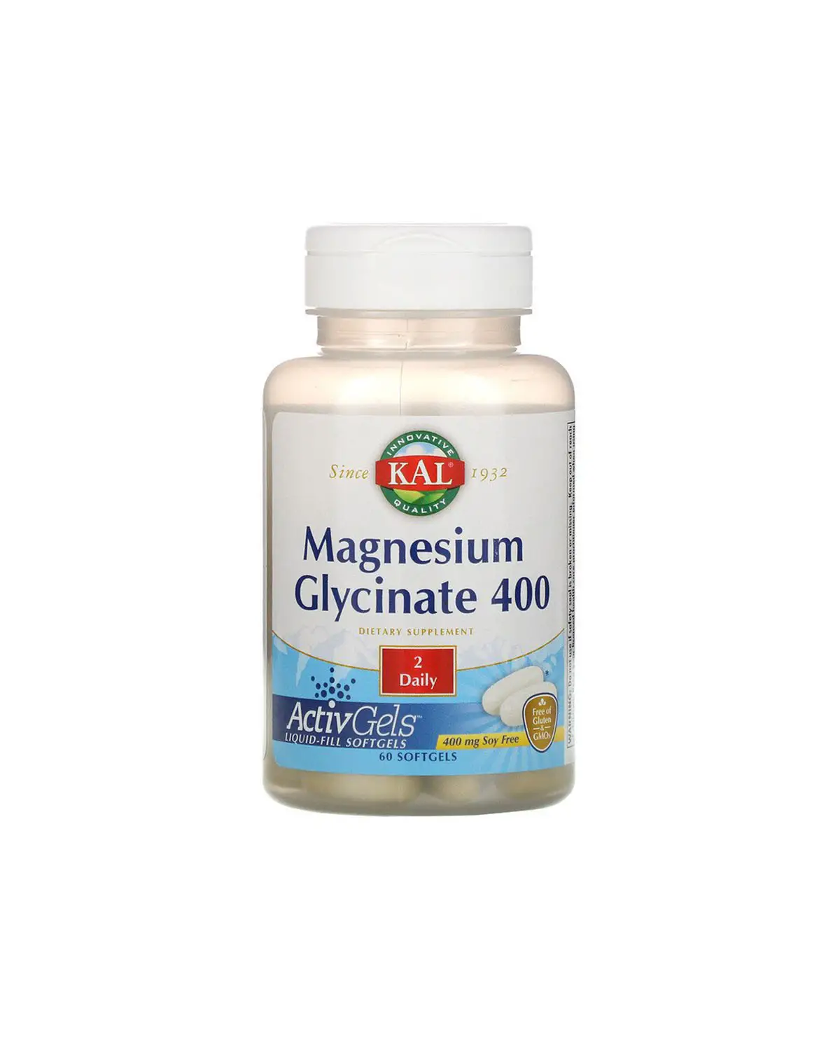 Магний глицинат 400 мг | 60 кап KAL 20202866