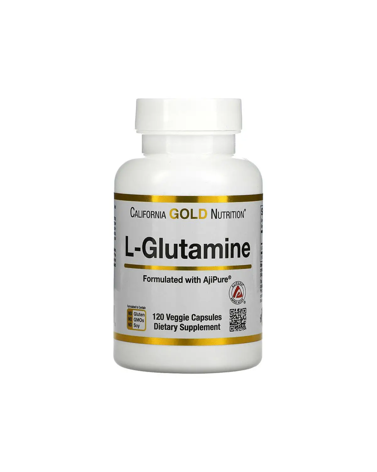 L-глутамин |  120 кап California Gold Nutrition 20202914