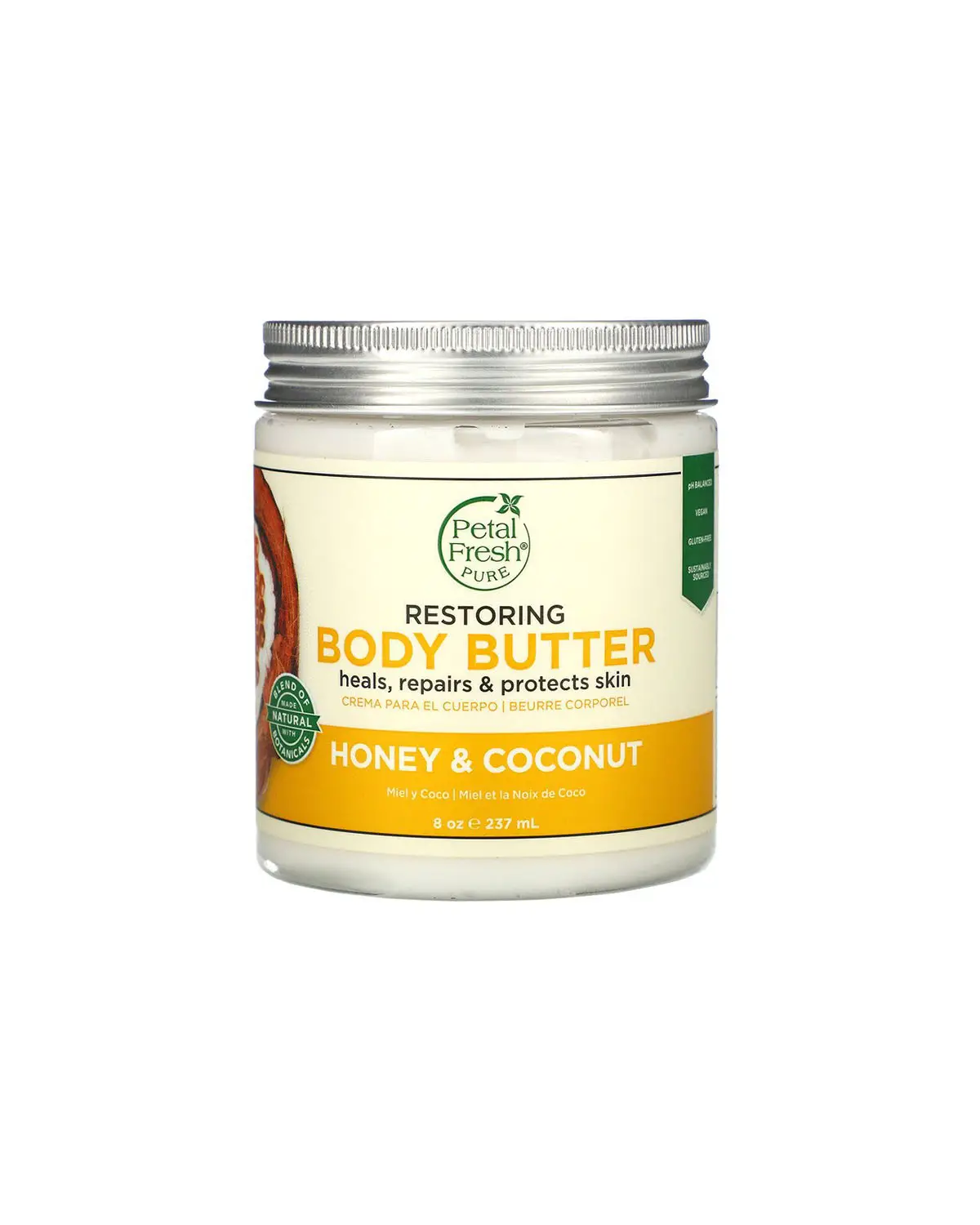 Масло для тела мед и кокос | 237 мл Petal Fresh 20202924