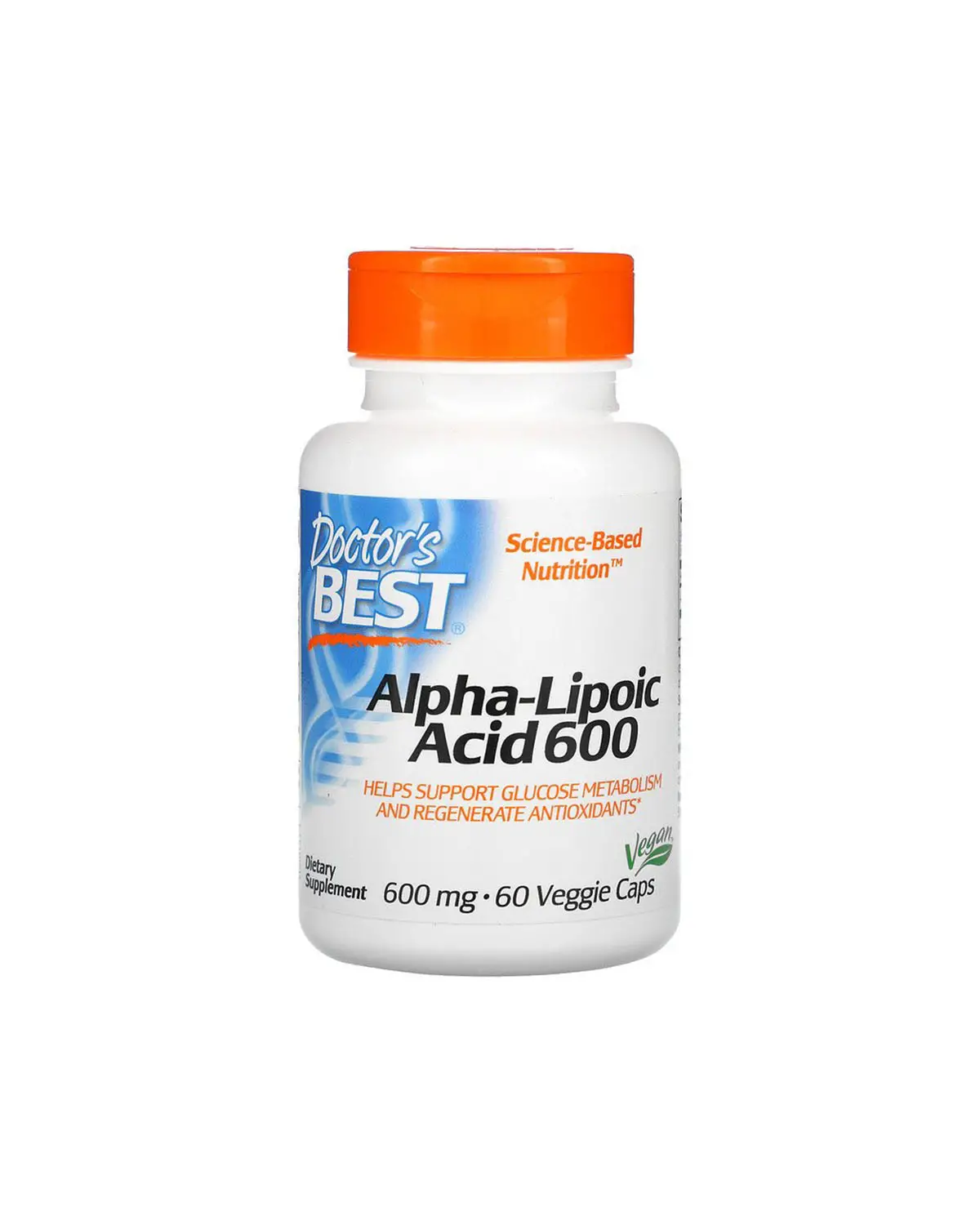 Альфа-липоевая кислота 600 мг | 60 кап Doctor's Best 20202940