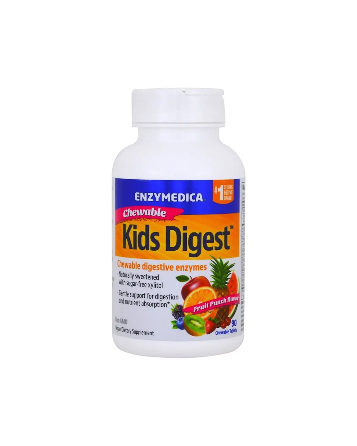 Пищеварительные ферменты для детей | 90 жев таб Enzymedica