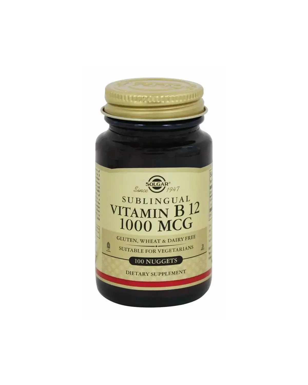 Витамин В12 сублингвальный 1000 мкг | 100 таб Solgar