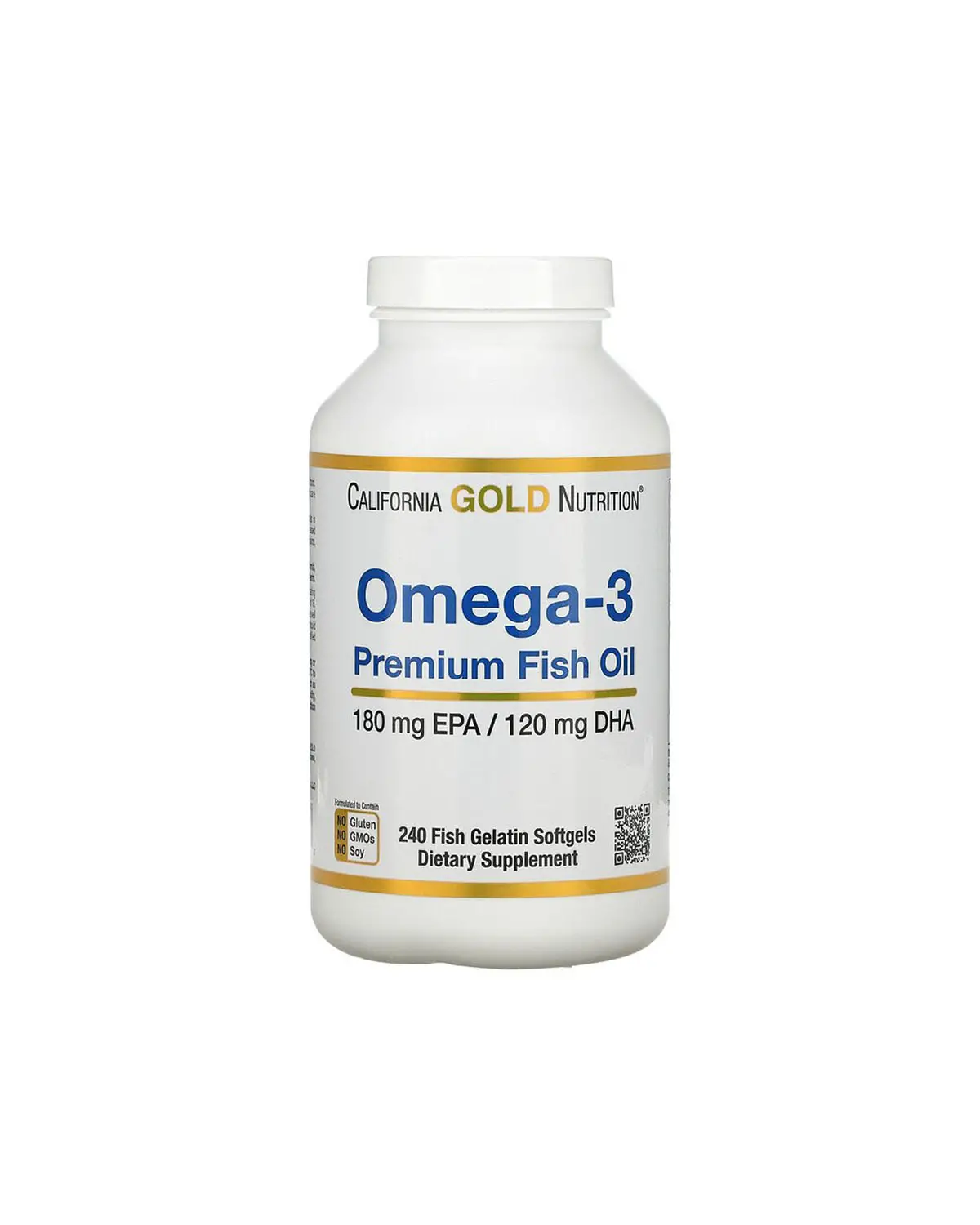 Омега-3 | 240 кап California Gold Nutrition