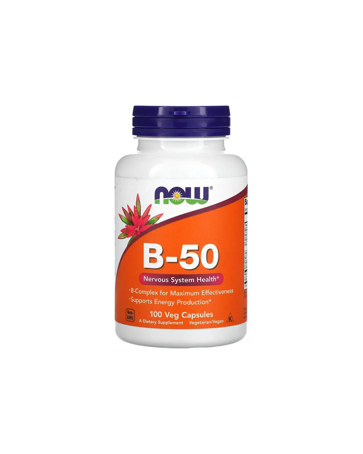 Комплекс витаминов B-50 | 100 кап Now Foods 20203004