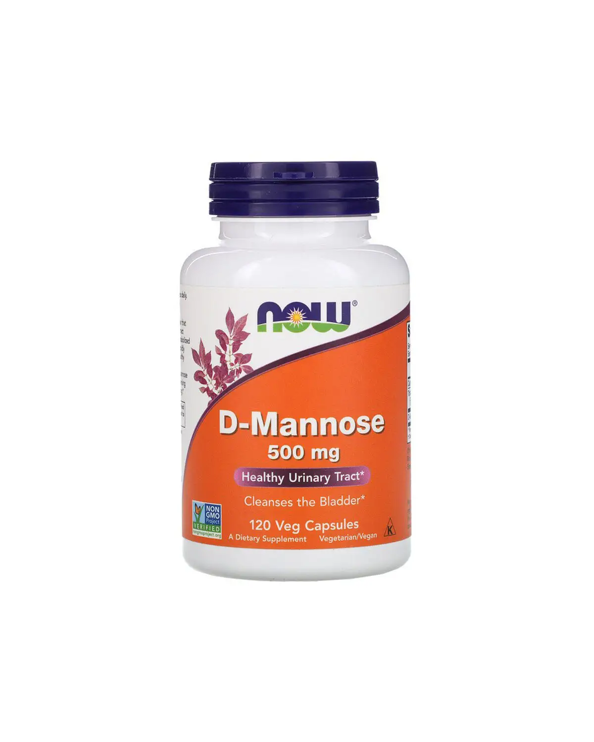 D-маноза 500 мг | 120 кап Now Foods 20203008