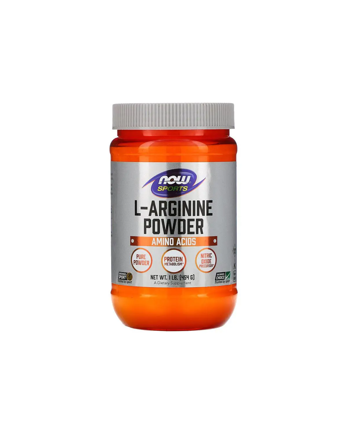 L-аргинин порошок | 454 г Now Foods