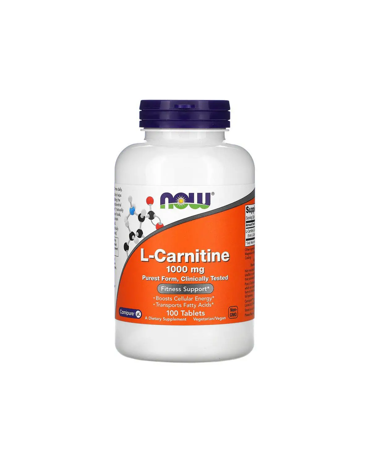 L-Карнитин 1000 мг | 100 таб Now Foods