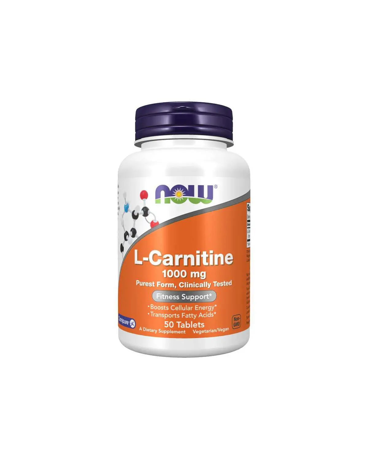 L-Карнитин 1000 мг | 50 таб Now Foods 20203034