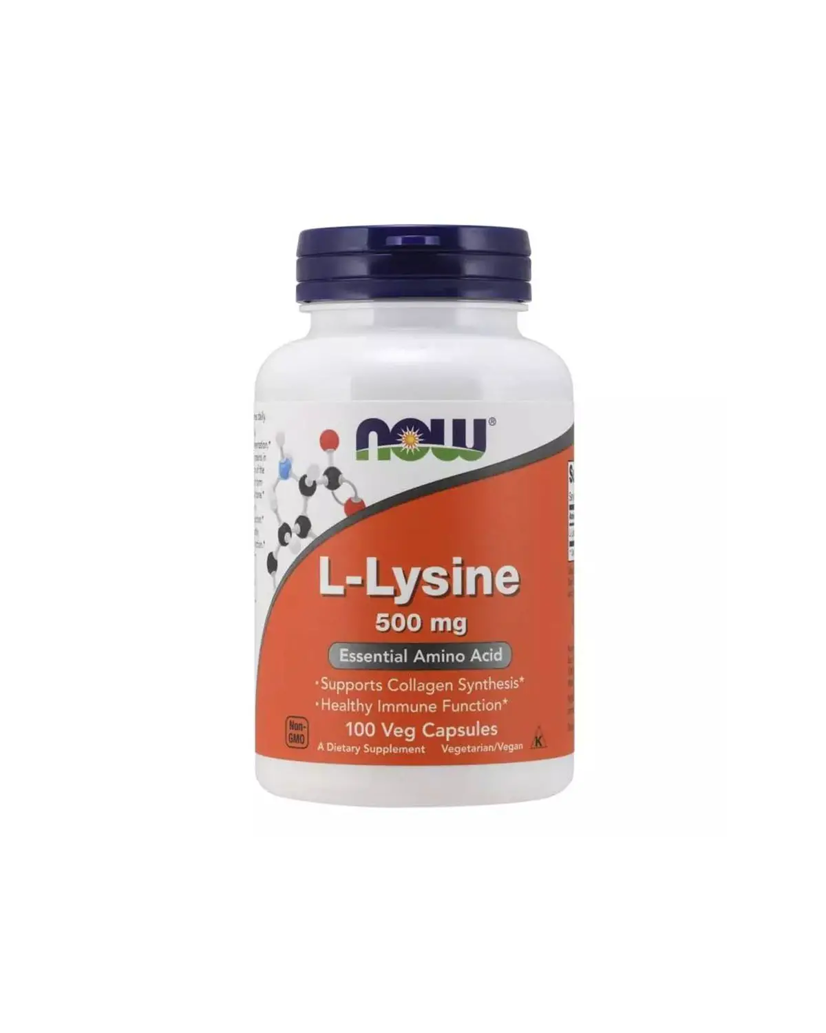 L-Лизин 500 мг | 100 кап Now Foods 20203042
