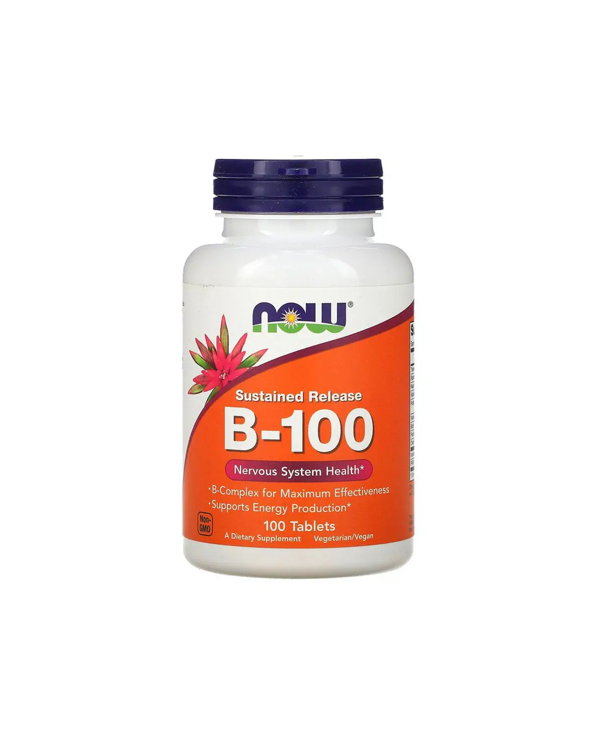 Комплекс витаминов B | 100 таб Now Foods