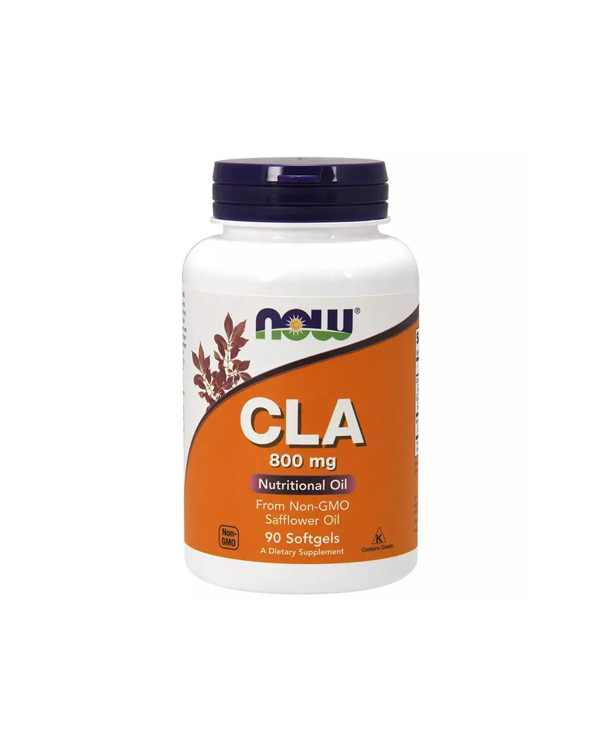 Конъюгированная линолевая кислота (CLA) 800 мг | 90 кап Now Foods 20203250