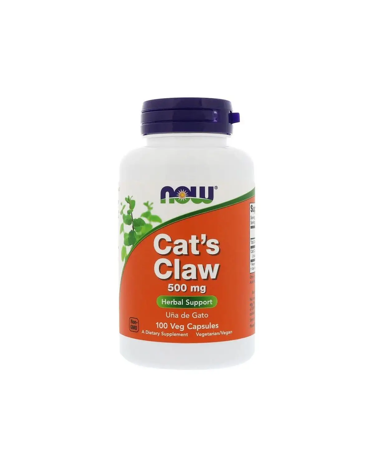 Котячий кіготь 500 мг | 100 кап Now Foods 20203254