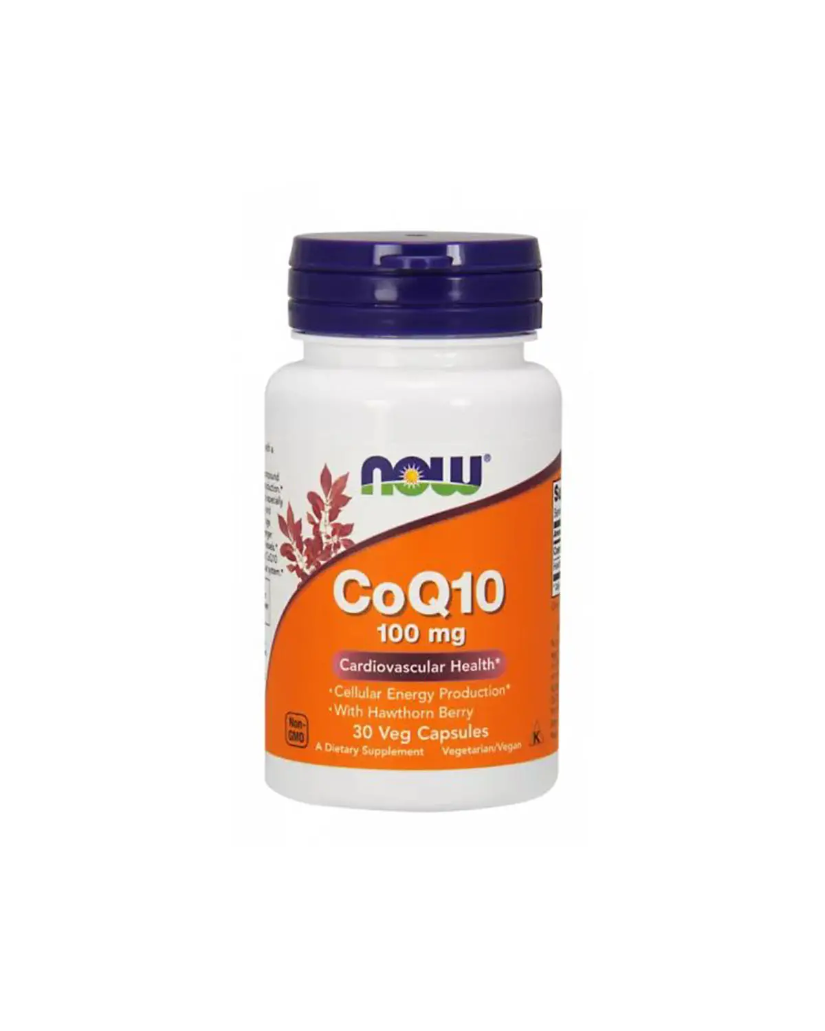 Коэнзим Q10 с боярышником 100 мг - 30 кап Now Foods 20203260
