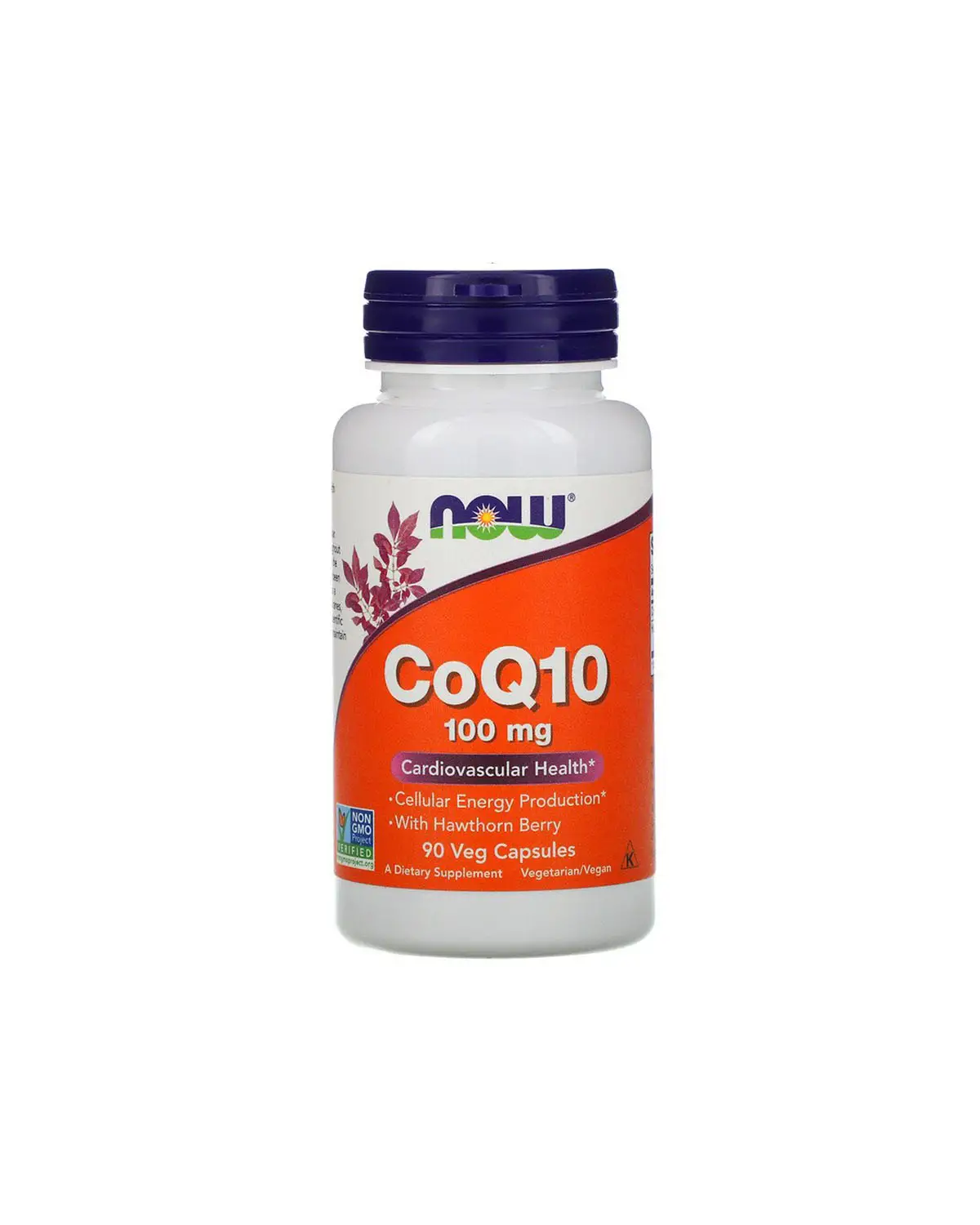 Коэнзим Q10 с боярышником 100 мг | 90 кап Now Foods 20203261