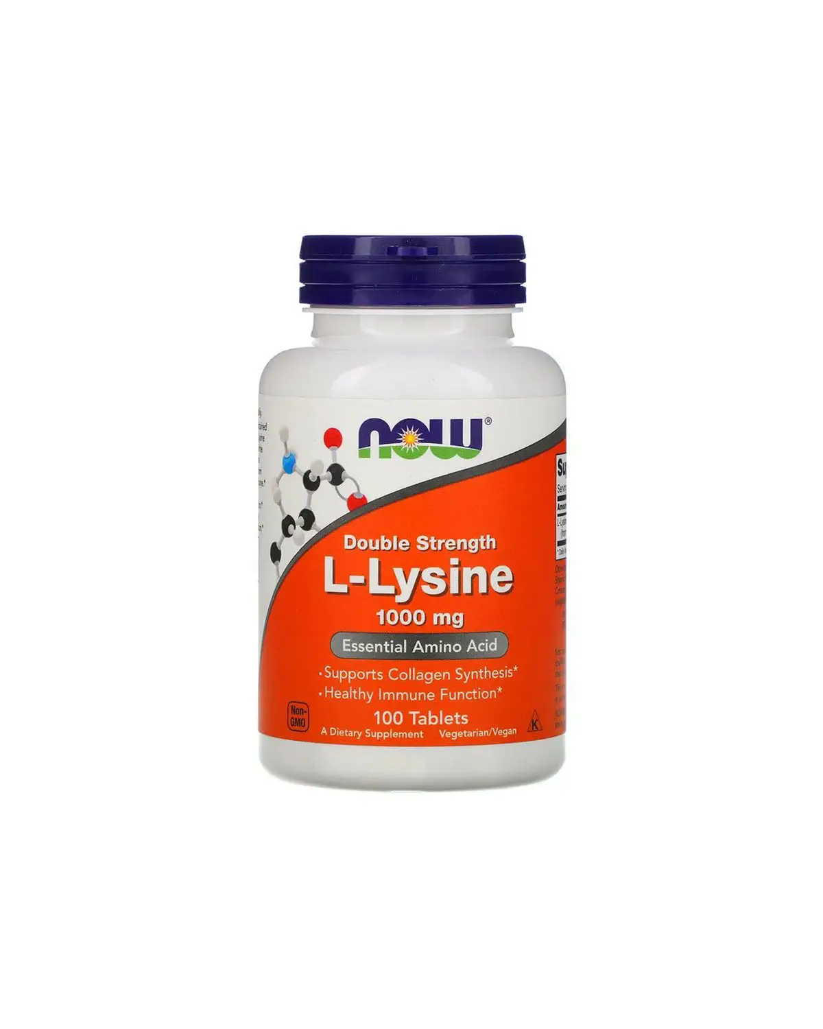L-Лизин 1000 мг | 100 таб Now Foods 20203278