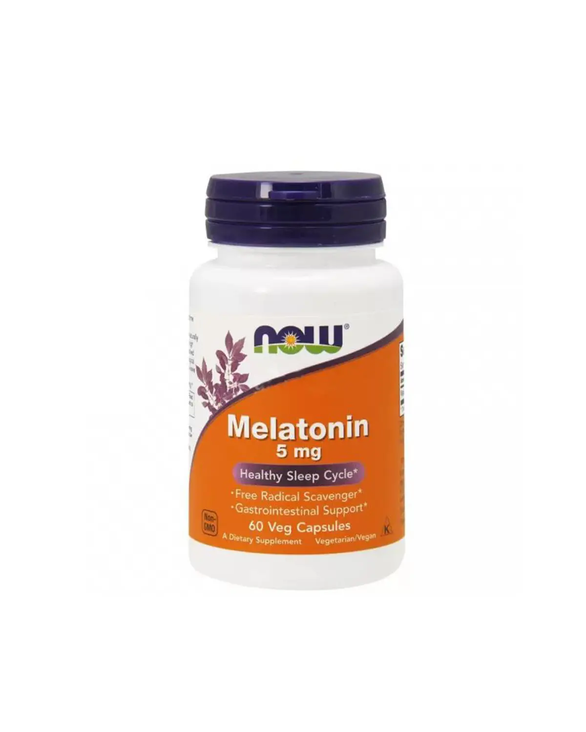Мелатонин 5 мг | 60 кап Now Foods 20203301