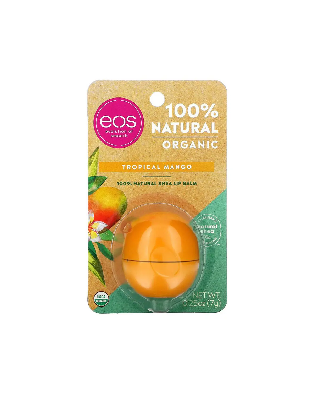Бальзам для губ тропическое манго | 7 г EOS