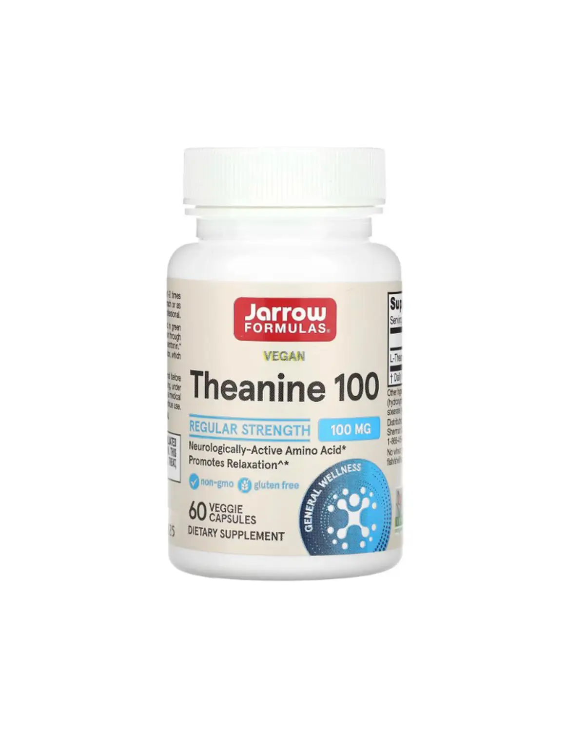 Теанин 100 мг | 60 кап Jarrow Formulas 20203595