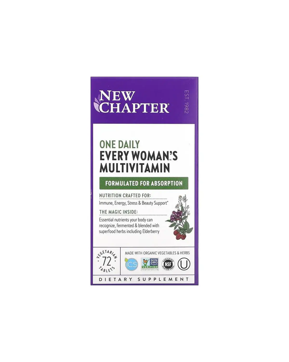 Мультивитамины для женщин | 72 таб New Chapter