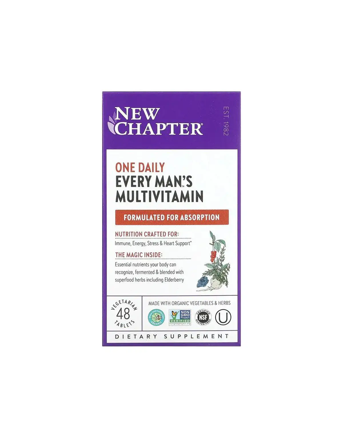 Мультивитамины для мужчин | 48 таб New Chapter