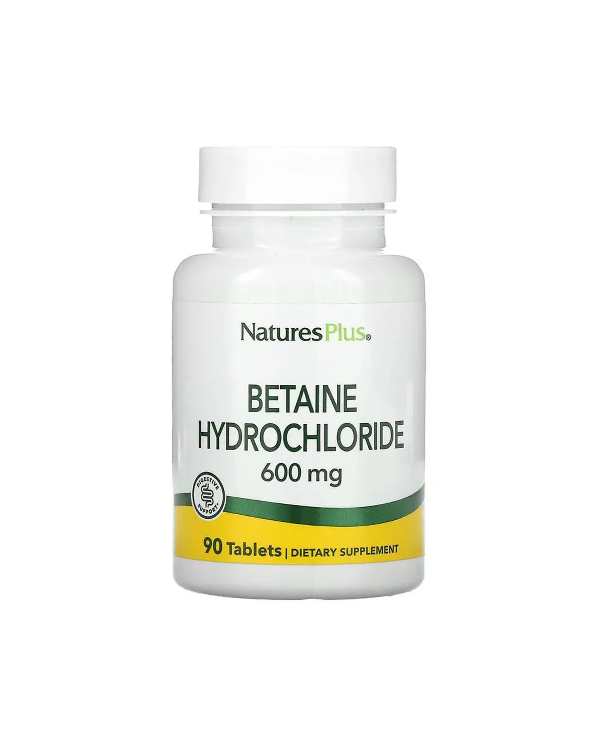 Бетаин HCl 600 мг | 90 таб NaturesPlus