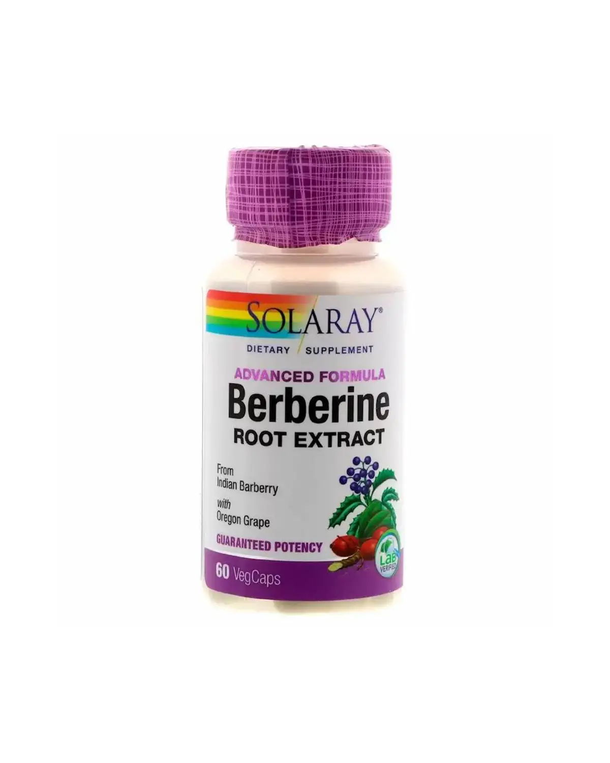 Берберин (барбарис) | 60 кап Solaray 20203667